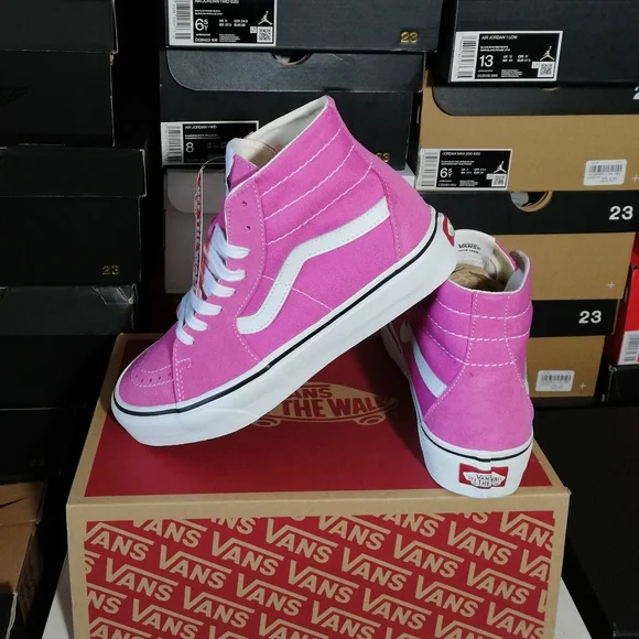 VANS SK8-HI PINKISH "BARBIE" WOMEN'S US SIZE 8 BRAND NEW IN BOX - Picture 4 of 12